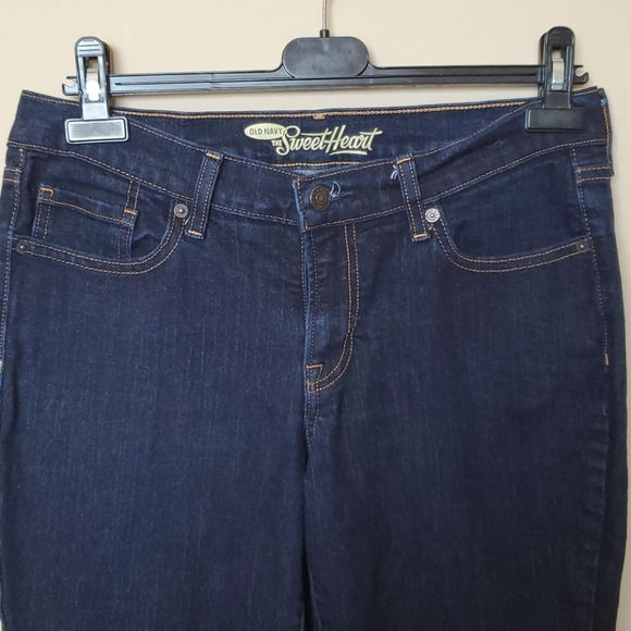 ⛱3/$20 Old Navy Sweetheart Jean Dark wash 8P - Picture 2 of 5